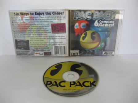 Pac Pack (Pac-Man) 6 Complete Games! (CIB) - PC Game